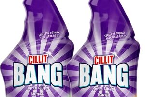 (%79.89) Cillit Bang Süper Güçlü Kir ve Kireç Çözücü Sprey (1 x 750 mL) + Yağ ve Kir Sökücü (1 x 750 ml)
