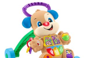 Fisher Price Eğlen & Öğren Yaşa Göre Gelişim, Eğitici Köpekçik Yürüteç (Türkçe), Aynı Zamanda Renkleri, Şekilleri, Sayıları ve Daha Fazlasını Sunar FTG10