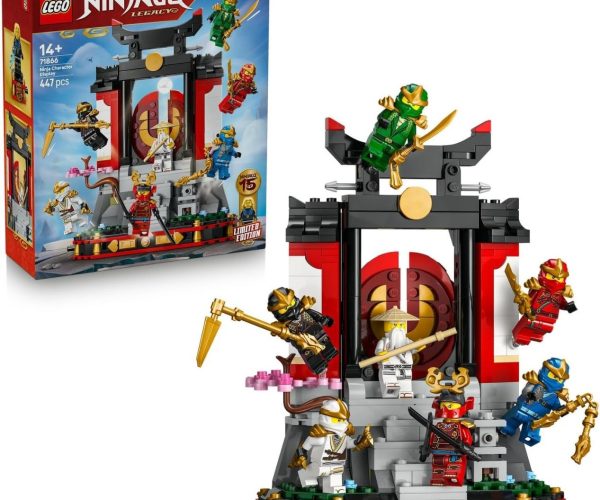 Lego Nınjago Ninja Karakteri Sergileme Modeli 15. Yıl Dönümü 71866 | 14 Yaş Ve Üzeri Çocuklar İçin 8 Minifigür İçeren De