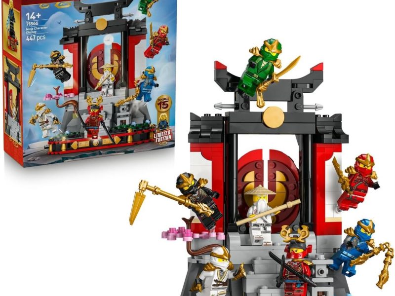 Lego Nınjago Ninja Karakteri Sergileme Modeli 15. Yıl Dönümü 71866 | 14 Yaş Ve Üzeri Çocuklar İçin 8 Minifigür İçeren De