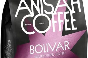Anisah Coffee Bolivar Daily Öğütülmüş Filtre Kahve 500gr