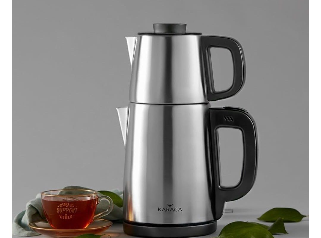 🛍 Karaca Tea Break Cay Makinesi Inox, Siyah