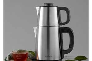 🛍 Karaca Tea Break Cay Makinesi Inox, Siyah