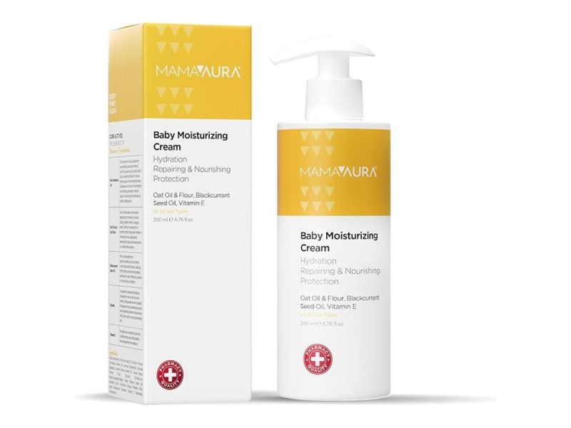 🛍️ Baby Moisturizing Cream, Yenidoğan ve Hassas Ciltler İçin Nemlendirici ve Bariyer Destekleyici Bebek Kremi, 200 ml