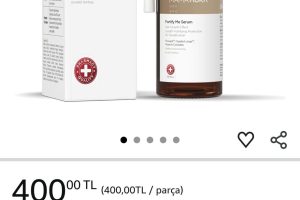 Mamaaura Fortify Me Serum, Saç Dökülme Görünümünü Azaltmaya Yardımcı, Procapil ve Capilia Longa İçeren Saç Kökü Destekleyici Serum, 50 ml