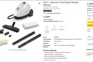 KST 2 + cloth set 3.2 Bar Buharlı Temizlik Makinesi