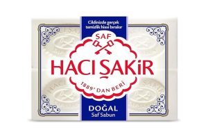 🛍️ Hacı Şakir Doğal Geleneksel Beyaz Sabun (4 Adet)