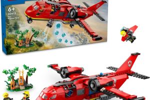 (%55.75) LEGO City İtfaiye Kurtarma Uçağı 60413-6 Yaş ve Üzeri Çocuklar için İtfaiyeci Minifigürü İçeren Yaratıcı Oyuncak Yapım Seti (478 Parça)