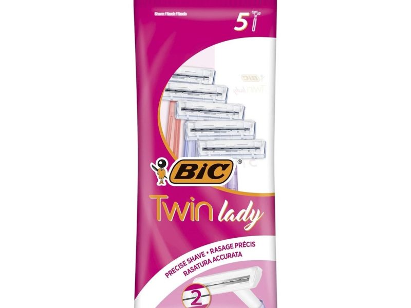 🛍️ BIC Twin Lady Kadın Tıraş Bıçağı 5’li Poşet