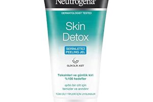 🛍️ Neutrogena – Arındırıcı Skin Detox Peeling (150 ml tüp) – Glikolik asit içeren, tüm cilt tipleri için temizleme jeli – Toksinlere ve kirlilik kalıntılarına karşı, ışıltılı bir cilt görünümü için
