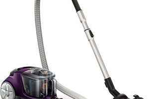 (%40.48) Philips FC9323/07 PowerPro Compact Torbasız Elektrikli Süpürge, TriActive Başlık, EPA10 Filtre Sistemi, 1.5 L Hacim, Mor