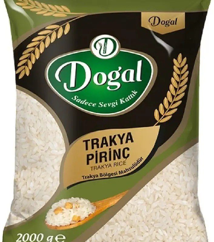 Doğal Bakliyat Trakya Pirinç 2 kg