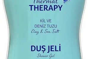 SALOON Thermal Duş Jeli Besleyci Kil & Deniz Tuzu 450Ml