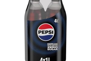 🛍️ Pepsi Zero Sugar Kola Pet 4 x 1 L
