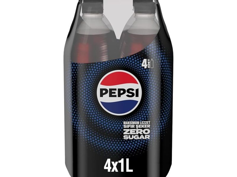 🛍️ Pepsi Zero Sugar Kola Pet 4 x 1 L