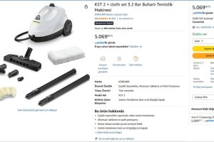KST 2 + cloth set 3.2 Bar Buharlı Temizlik Makinesi