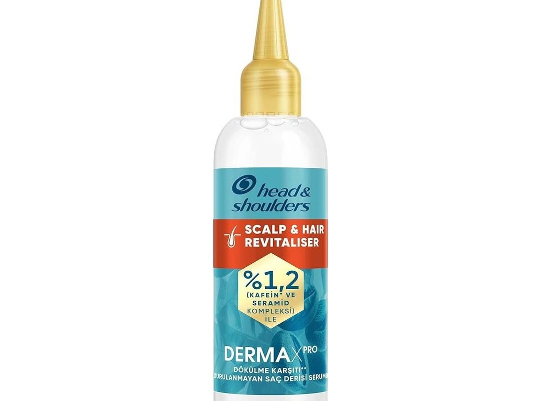 🛍️ Head & Shoulders DermaXPRO Scalp & Hair Revitaliser Dökülme Karşıtı Durulanmayan Saç Derisi Serumu Kafein ve Seramid ile 145ml