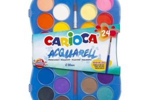 🛍️ Carioca Sulu Boya 30 Mm. Fırçalı 24’Lü Yeni
