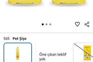Komili Ayçiçek Yağı Dar Ağız, Pet Şişe, 4 Lt (2 paketi) – 799₺