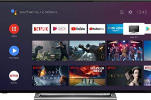 (%37.79) Toshiba 43UA3A63DT 43″ 108 Ekran Uydu Alıcılı 4K Ultra HD Android Smart LED TV, Siyah