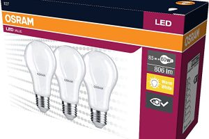 (%37.34) Osram 60W Sarı Üçlü, Ampül, Cam, Sarı, 15x20x10 cm