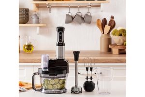 🛍️ Karaca Mastermaid Prosteel 2000W Mutfak Robotu, Siyah