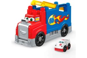 🛍️ Mega Bloks Araç ve Tır Oyun Seti, 1 5 Yaş Arası Çocuklar İçin, 16 Parçadan Oluşan Blok Oyuncakları FVJ01