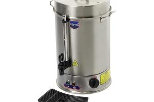 🛍️ Remta R50 80 Fincan Çay Makinesi, Paslanmaz Çelik, 2400 W, Gümüş Rengi