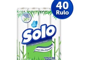 🛍️ SOLO Bambu Katkılı Tuvalet Kağıdı 40’lı
