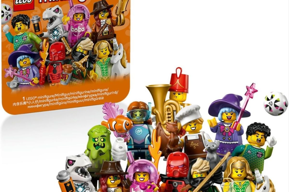 LEGO Minifigures Seri 29 71052-6 Yaş ve Üzeri Kız ve Erkek Çocuklar için Aksesuarlarıyla Birlikte Gelen 12 Karakterden 1’ini İçeren Yaratıcı Oyuncak Yapım Seti, Sürpriz Hediye Fikri (8 Parça)