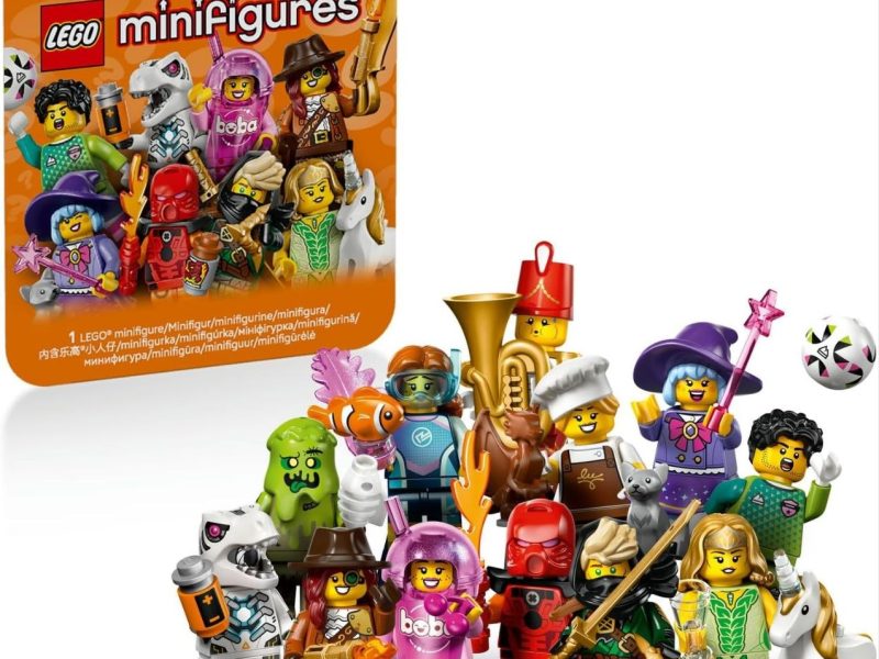LEGO Minifigures Seri 29 71052-6 Yaş ve Üzeri Kız ve Erkek Çocuklar için Aksesuarlarıyla Birlikte Gelen 12 Karakterden 1’ini İçeren Yaratıcı Oyuncak Yapım Seti, Sürpriz Hediye Fikri (8 Parça)