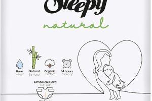 (%57.72) Sleepy Natural Bebek Bezi 3 Numara Midi 34X5