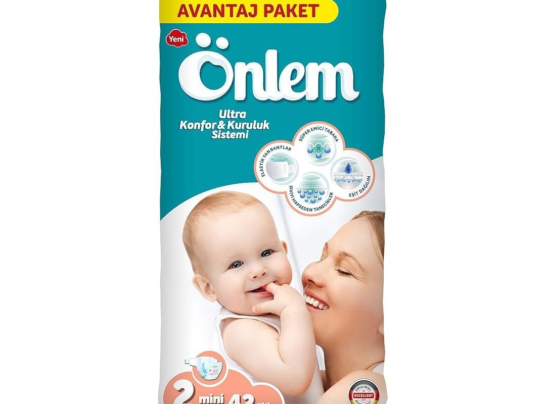 🛍️ Önlem Bebek Bezi, 2 Beden Mini, 42 Adet