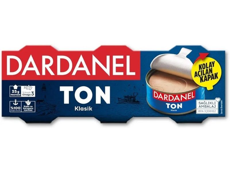 Dardanel Ayçiçek Yağlı Ton Balığı 3×75 gr