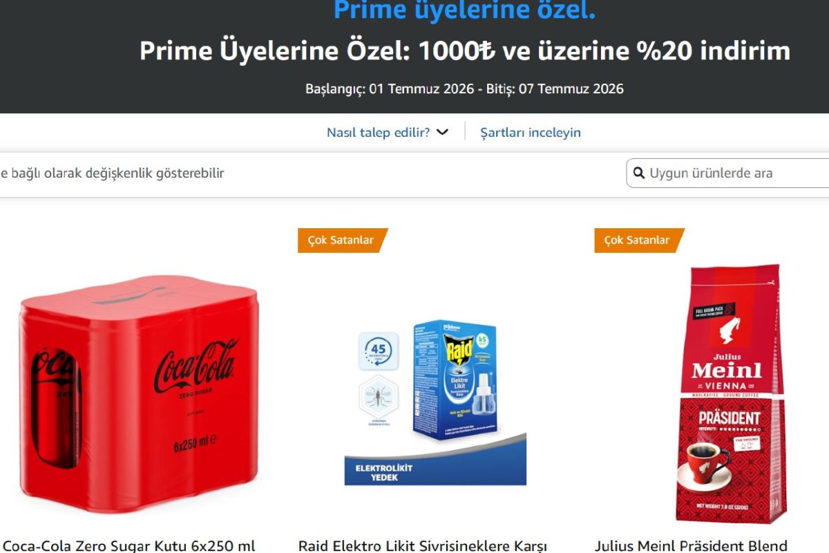 📦 Satıcı: Amazon — %20 İndirim