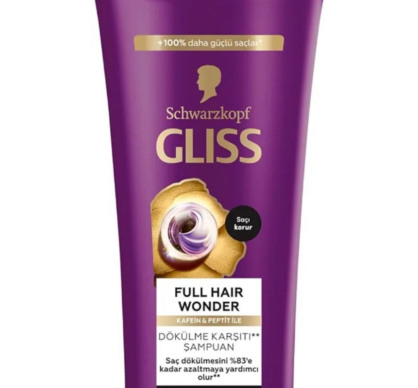 Gliss Full Hair Wonder Saç Dökülme Karşıtı Şampuan 400 ml