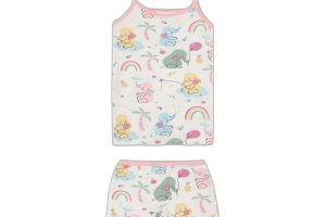🛍️ Lela Desenli% 100 Pamuk İp Askılı 2’li İç Giyim Takım Kız Çocuk TAKIM 6651011
