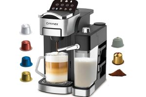 🛍️ Ox Pro2 Espresso Kahve Makinesi 20 Bar Kapsül & Öğütülmüş Kahve, Süt Köpürtücü Latte Cappuccino