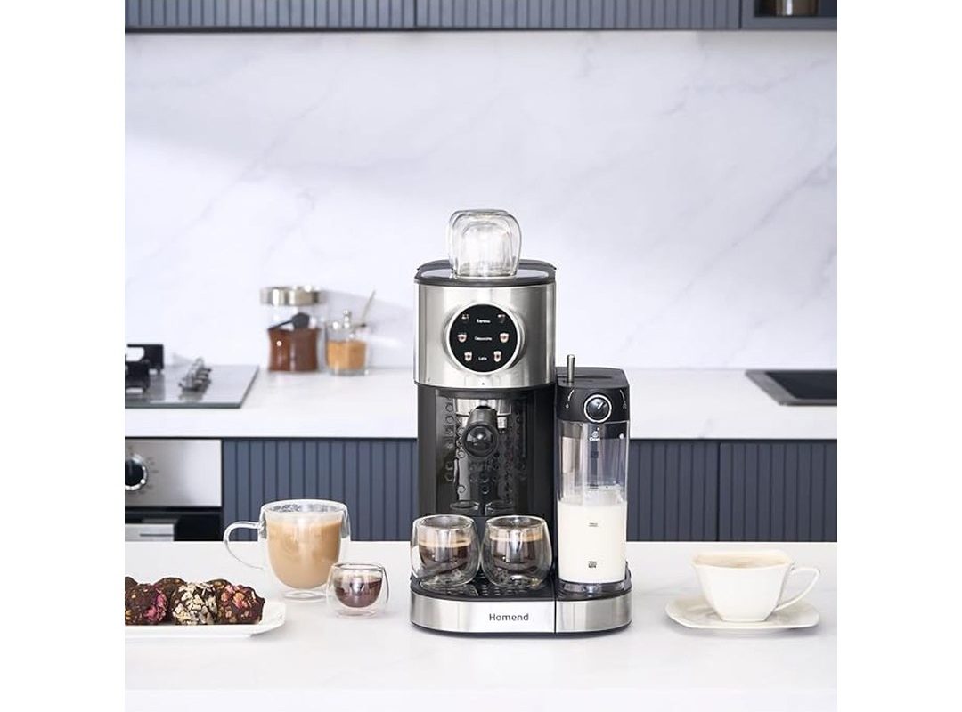 🛍️ Homend Coffeebreak 5015H Süt Köpürtücülü Manuel Espresso Makinesi