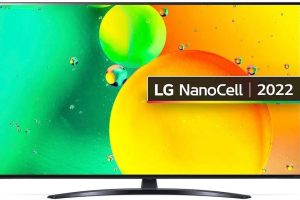 LG 55NANO76 139 Ekran webOS Smart NanoCell TV (2022)