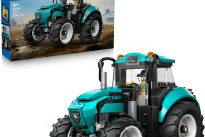 LEGO City Traktör 60498 – 6 Yaş ve Üzeri Erkek ve Kız Çocuklar için Çiftçi Minifigürü İçeren Yaratıcı Dekoratif Oyuncak Araba Yapım Seti, Çocuklar için Eğlenceli Hediye Fikri (204 Parça)