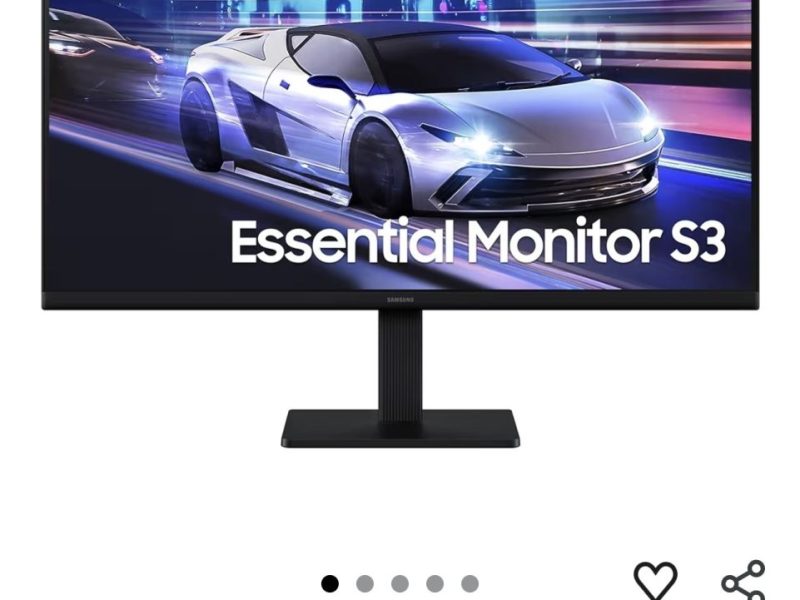 Samsung S32GF Mainstream Essential Monitor S3, 27 inç, 1920×1080 IPS Flat, 120Hz, 5ms, LS27F320GAUXUF