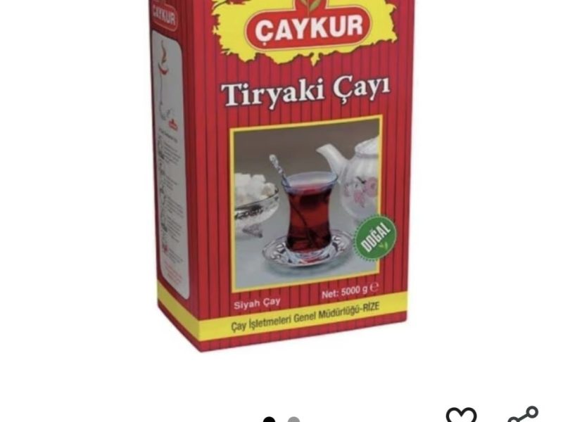 Çaykur Tiryaki Çayı Siyah Çay 5000g