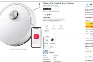 Roborock S8 Pro Akıllı Robot Süpürge — %88 İndirim