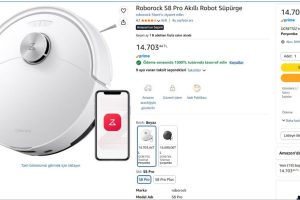 Roborock S8 Pro Akıllı Robot Süpürge — %88 İndirim