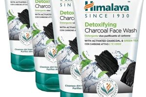 Himalaya Since 1930 Detoks Etkili Arındırıcı Yüz Yıkama Jeli, Aktif Kömür, Yeşil Çay, Parabensiz, Tüm Ciltler, 150 ml (4 paketi)