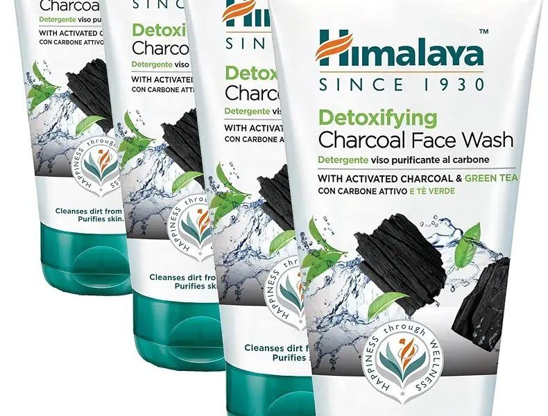 Himalaya Since 1930 Detoks Etkili Arındırıcı Yüz Yıkama Jeli, Aktif Kömür, Yeşil Çay, Parabensiz, Tüm Ciltler, 150 ml (4 paketi)