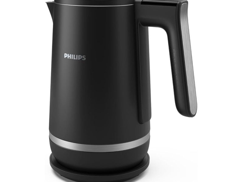 🛍️ Philips 7000 Serisi Çift Yalıtımlı Su Isıtıcısı, 1,7 Lt Kapasite, Yaylı kapak, Hızlı kaynatma, Kolay Temizlik, HD9396/90
