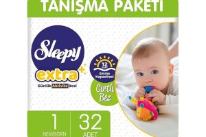 🛍️ Sleepy Extra Günlük Aktivite Bezi 1 Numara Yenidoğan