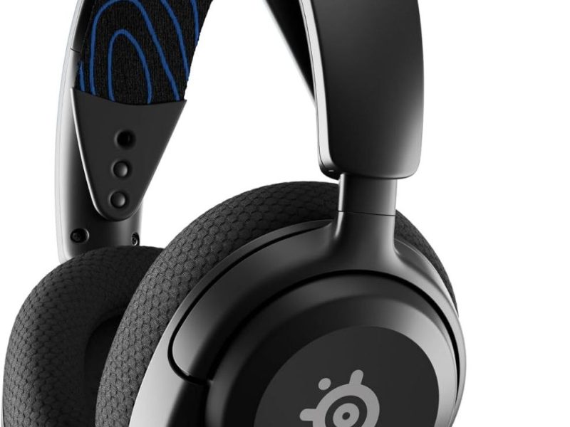 SteelSeries Arctis Nova 5P (PS) Wireless ve Bluetooth Kablosuz Oyuncu Kulaklığı, Siyah, Kablosuz